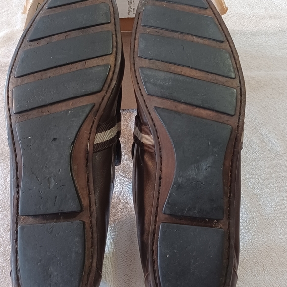 Gucci Leather Men\'s Shoe\'s size EURO 45 US 10.5 Brown White 11 Stripe main image 6